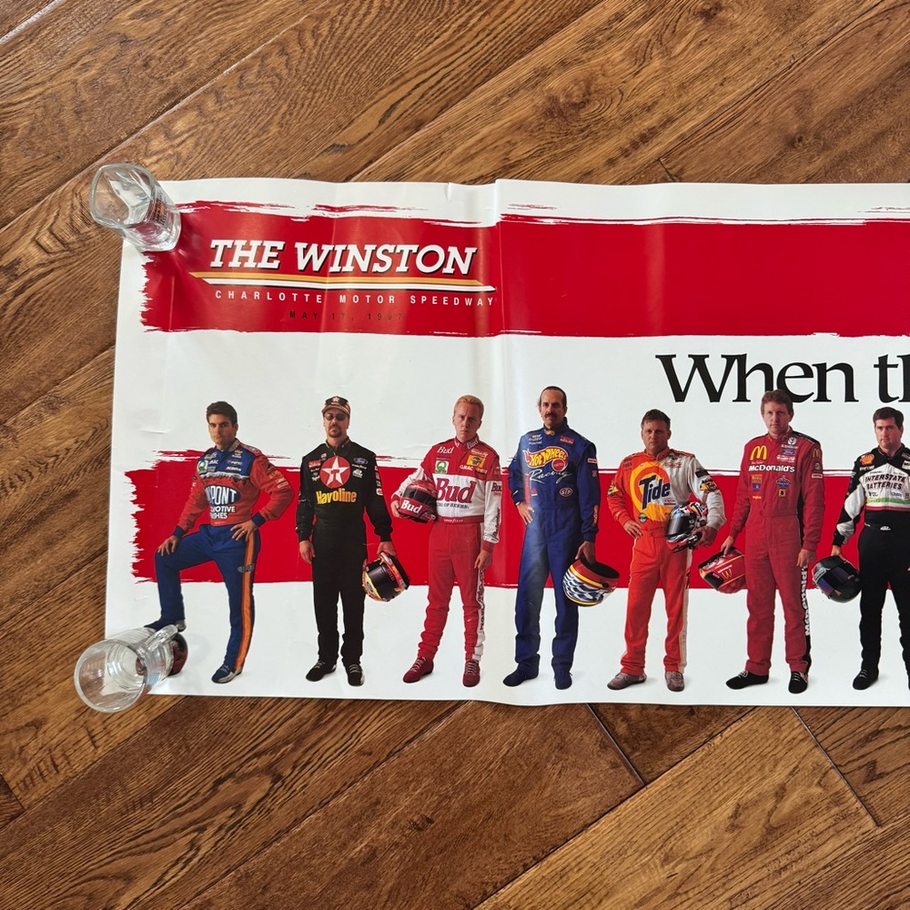 🏎️1997 NASCAR Winston Cup Series “The Winston” Poster🏎️